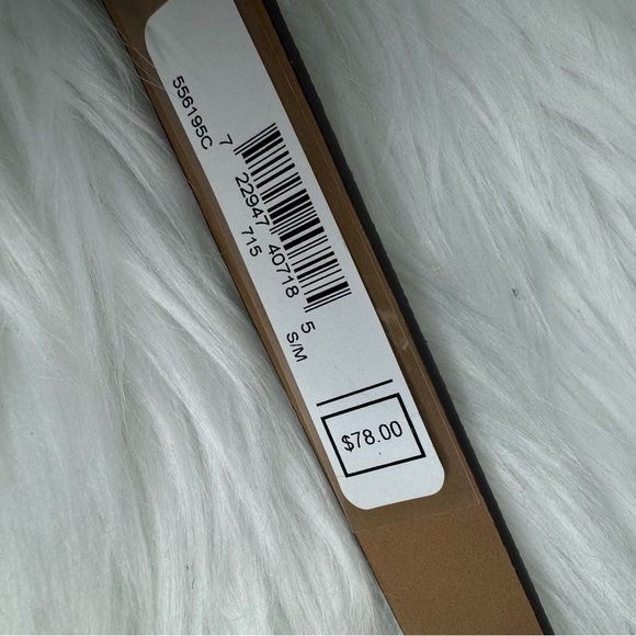 MICHAEL Michael Kors Gold Metallic Logo Belt Bag NWT S/M - Picture 3 of 9